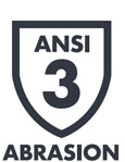 ANSI Abrasion Level 3 Icon